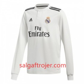 Real Madrid Fodboldtrøjer Hjemmebanesæt 2018/19 Langærmet